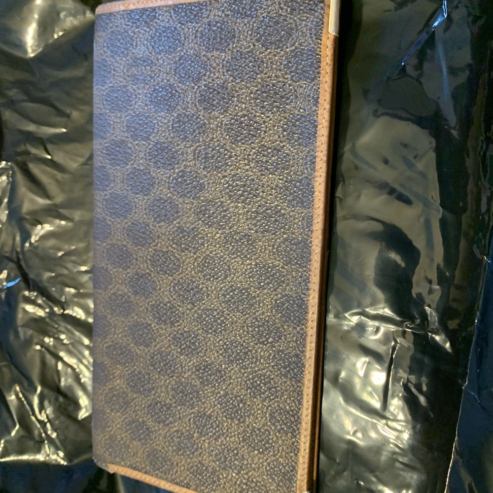Celine Tan Leather Card Holder